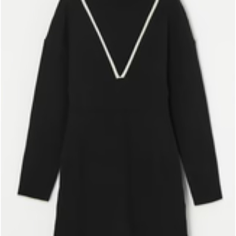Moussy V-LINE MINI KNIT DRESS